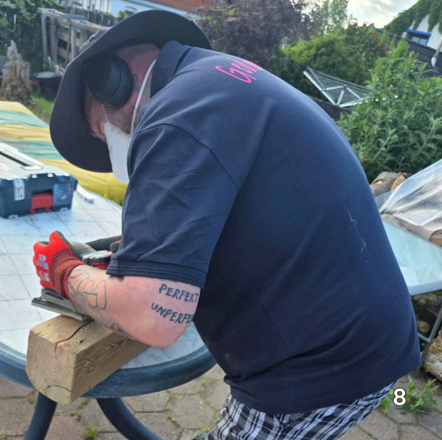 GedankenGuss - Holzskulpturen und abstrakten Kunstwerken - Die Entstehung einer Holz Lampe